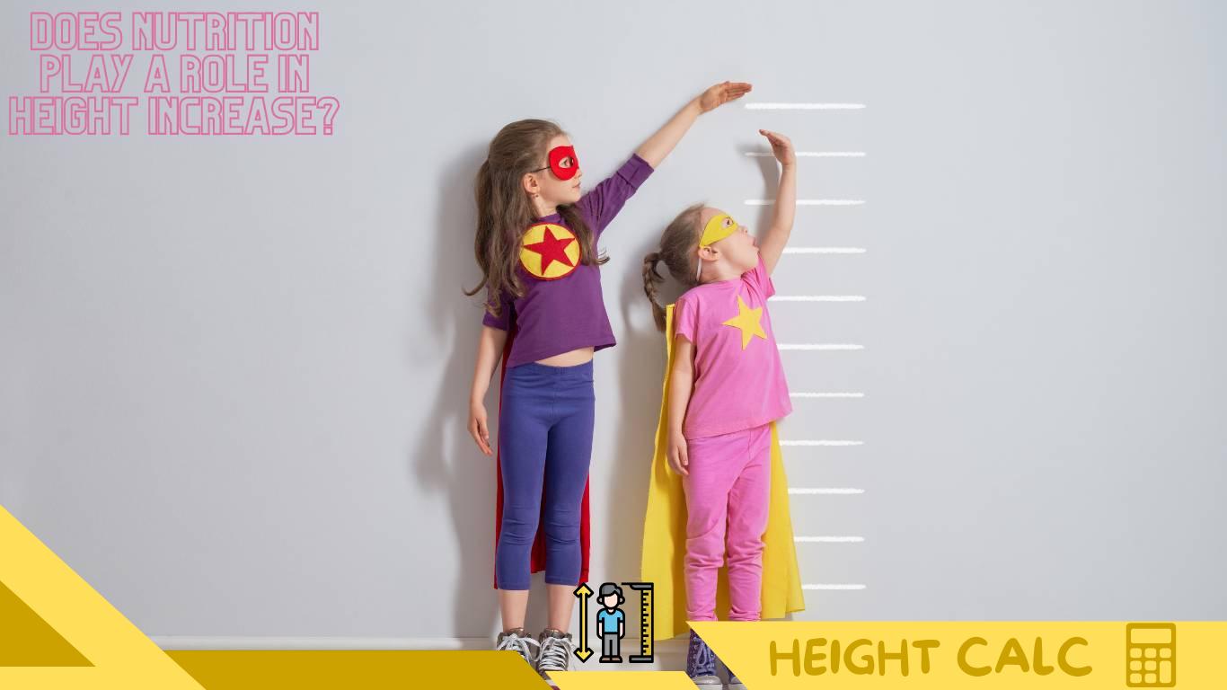 2 little girls check height