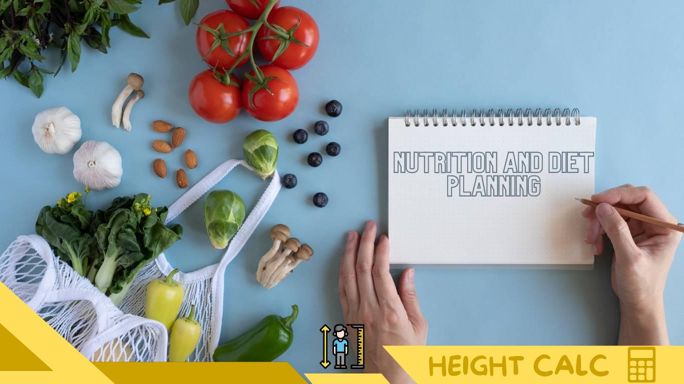 영양 및 다이어트 계획