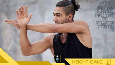a man do exercise for height